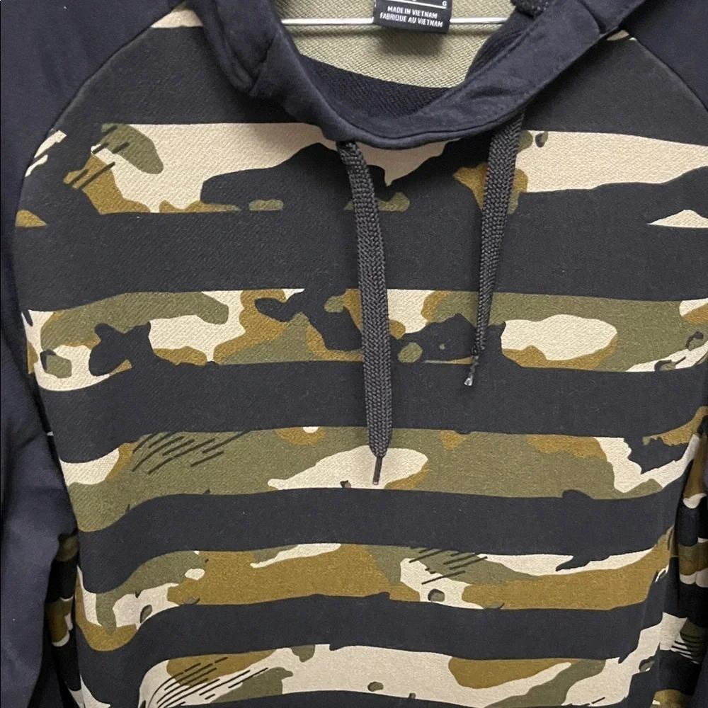 Nike Camouflage and Black Men's Hoodie